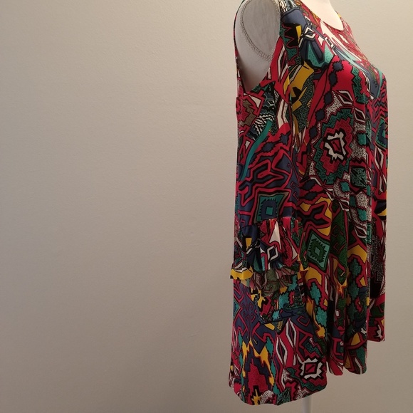 2 for $35 Multi-color PLUS with unfinished sleeves - Picture 2 of 4